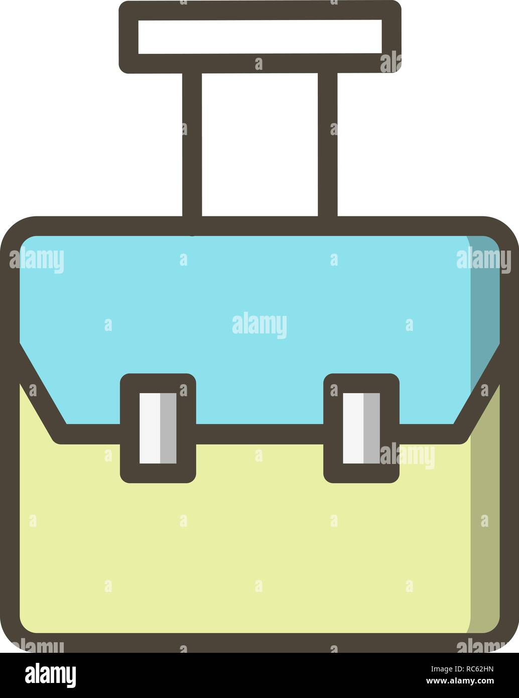 Vector Bag Icon Stock Vector