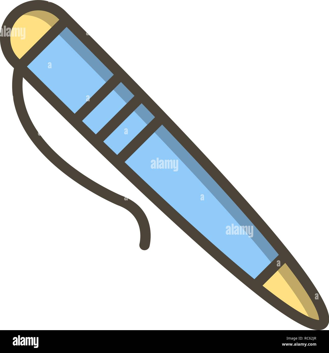 Vector Pen Icon Stock Vector