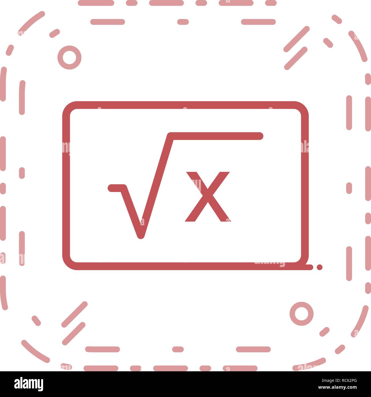 Vector Formula Icon Stock Vector Image & Art - Alamy