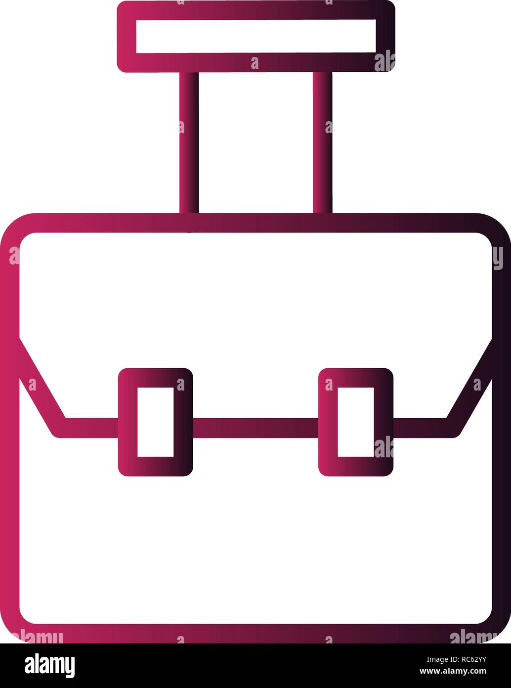 Vector Bag Icon Stock Vector Image & Art - Alamy