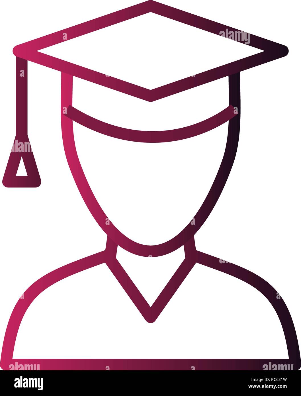 Vector Male Student Icon Stock Vector Image & Art - Alamy