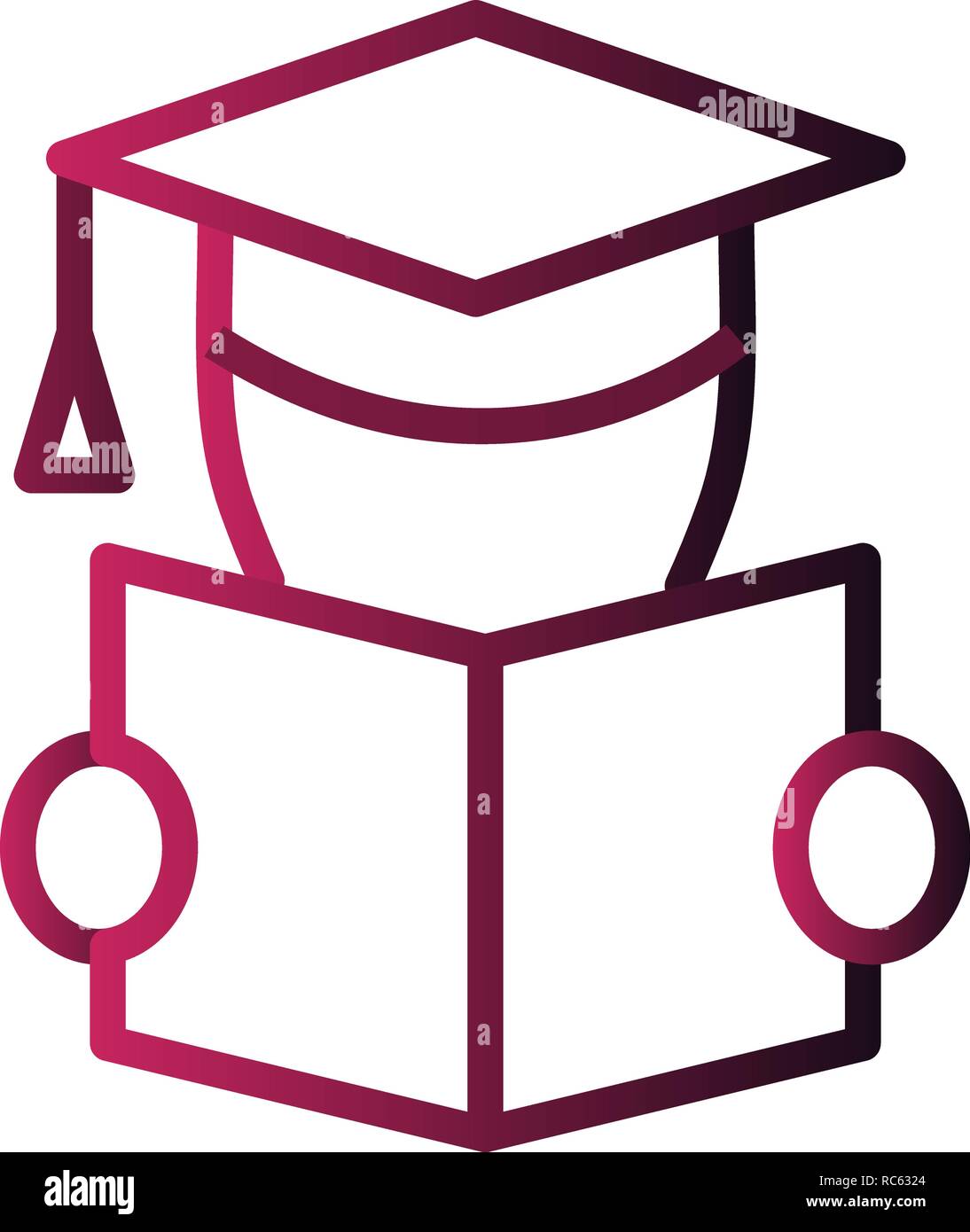 Vector Reading Icon Stock Vector Image & Art - Alamy