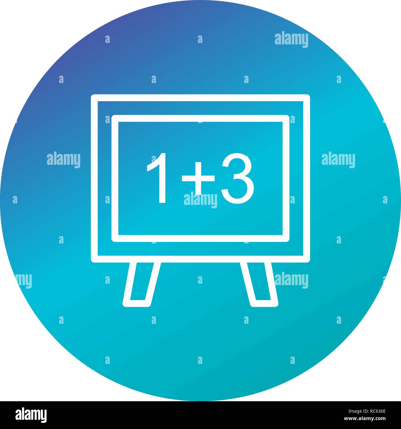 Vector Mathematics Icon Stock Vector Image & Art - Alamy