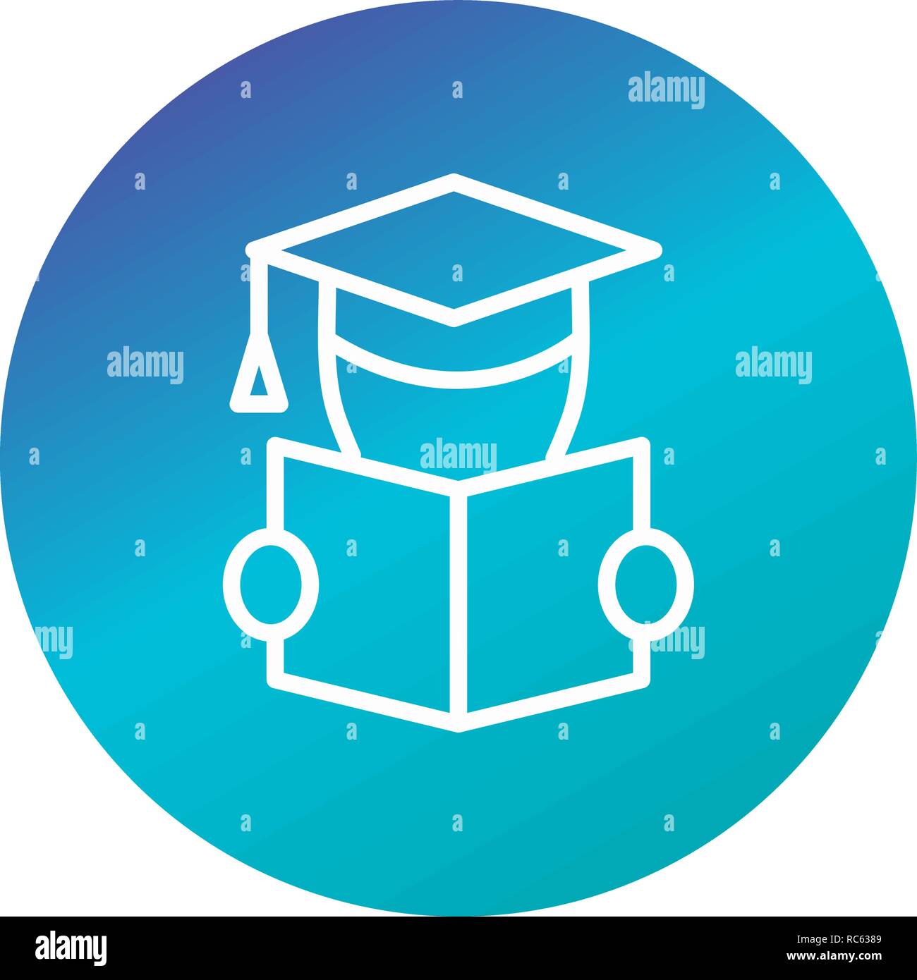Vector Reading Icon Stock Vector