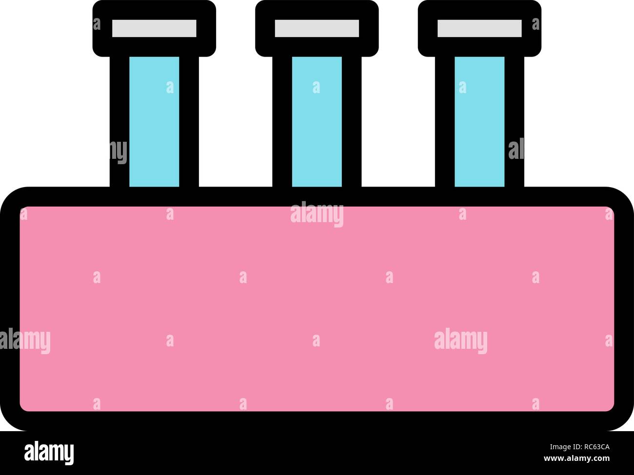 Vector Chemistry Set Icon Stock Vector Image & Art - Alamy