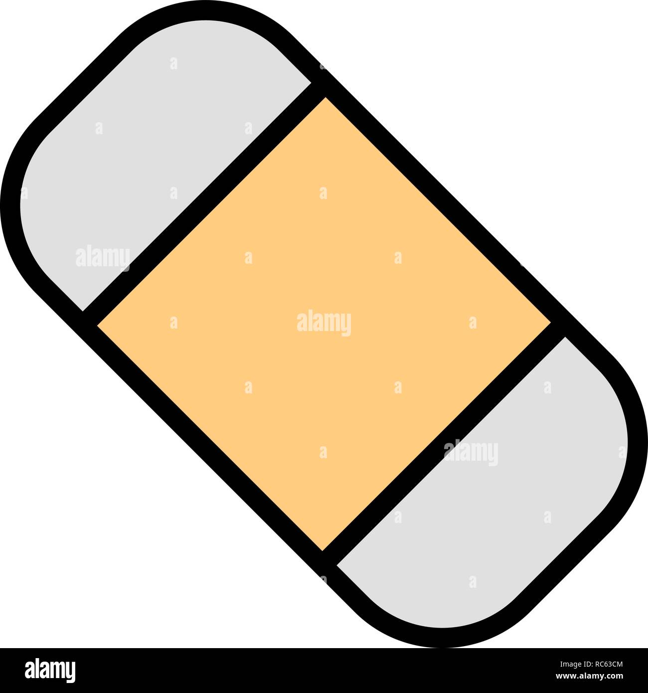 Vector Eraser Icon Stock Vector