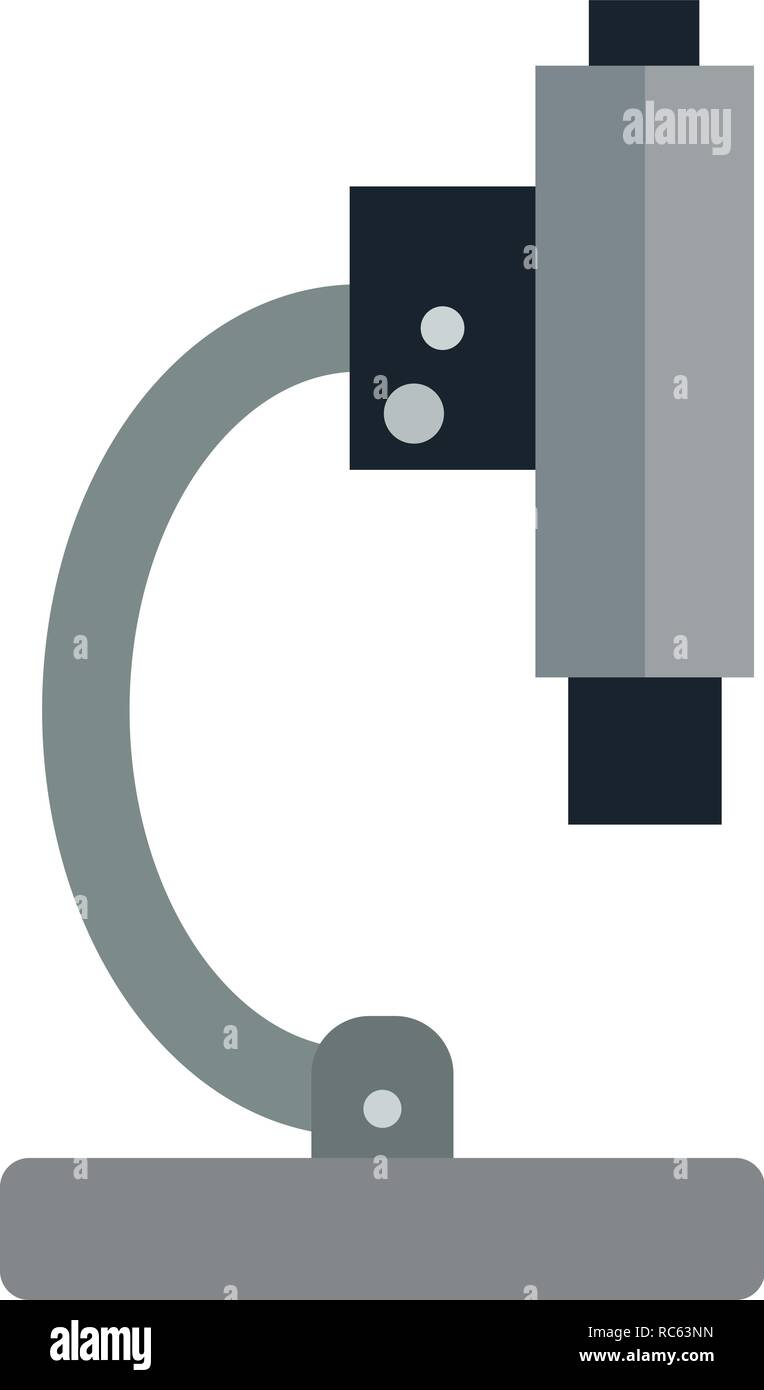 Vector Microscope Icon Stock Vector