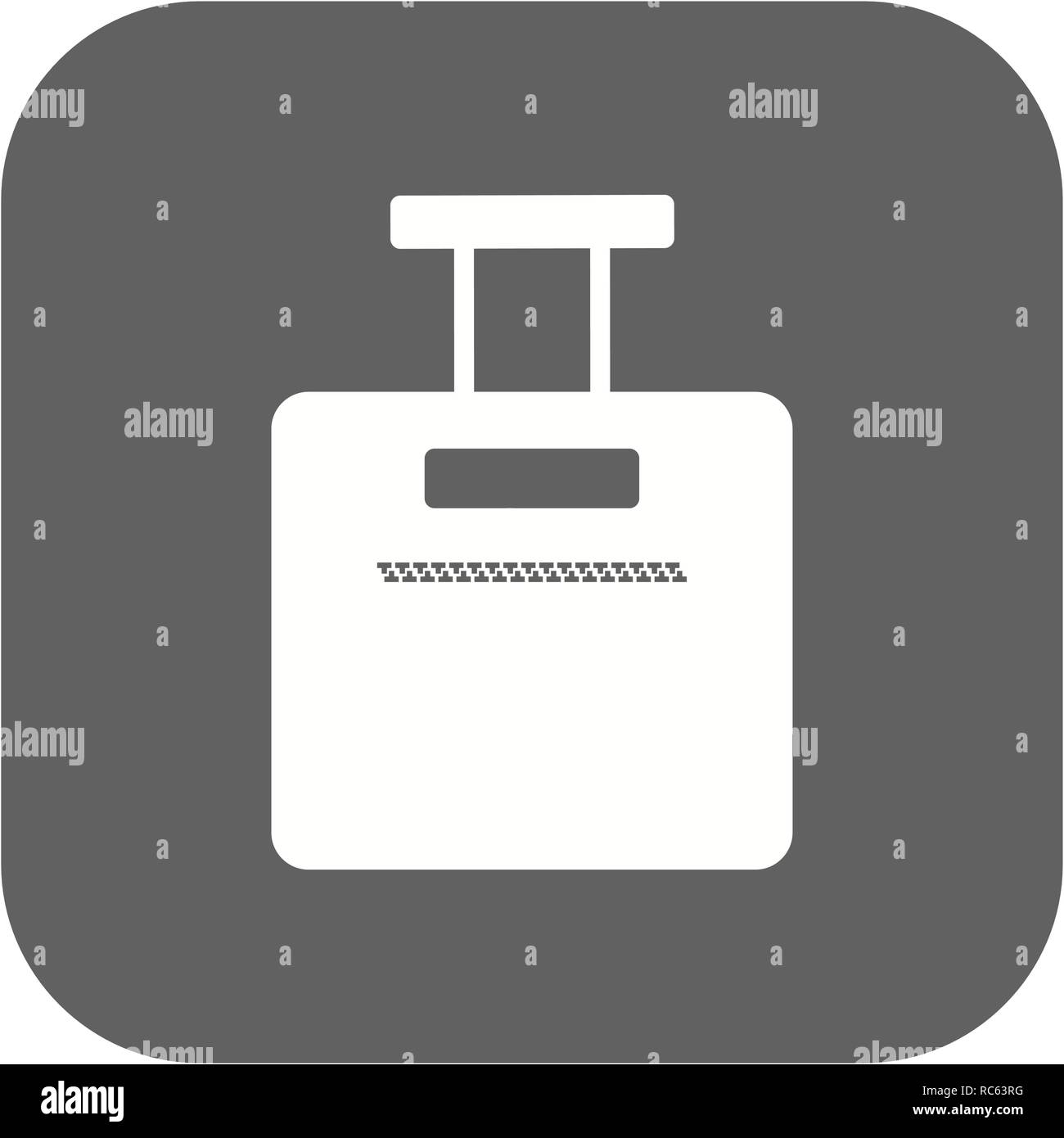 Vector Bag Icon Stock Vector Image & Art - Alamy