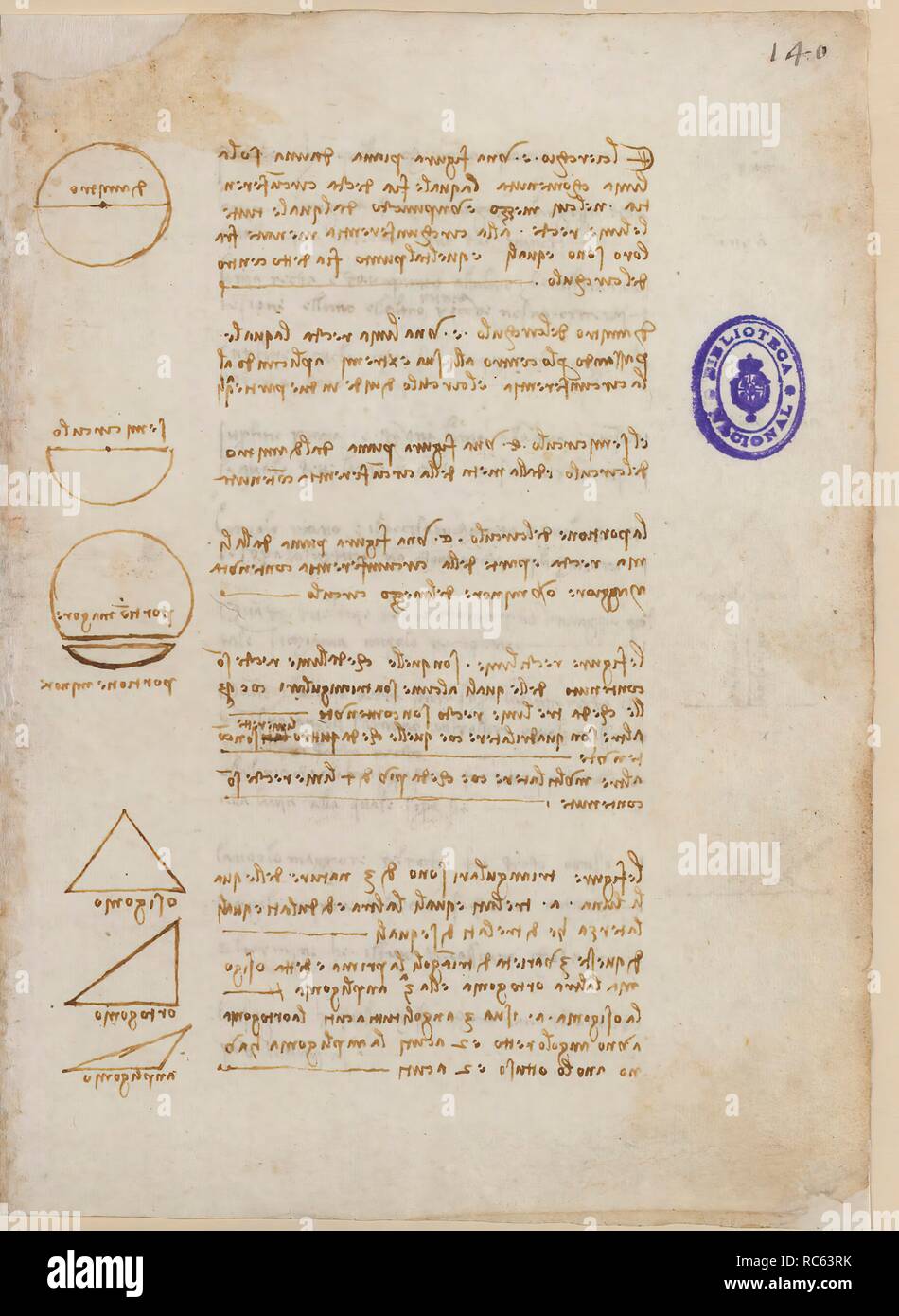 Folio F 140r Codex Madrid Ii Ms 8936 Treaty Of Fortification