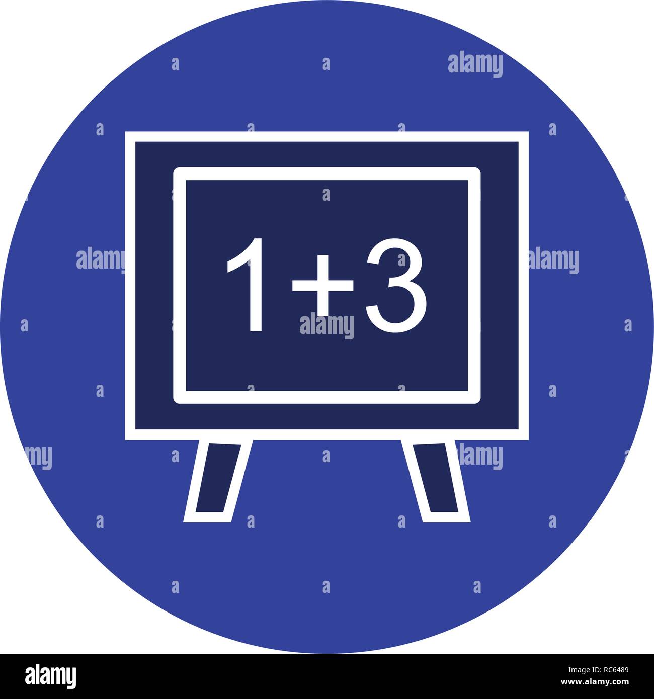 Vector Mathematics Icon Stock Vector Image & Art - Alamy