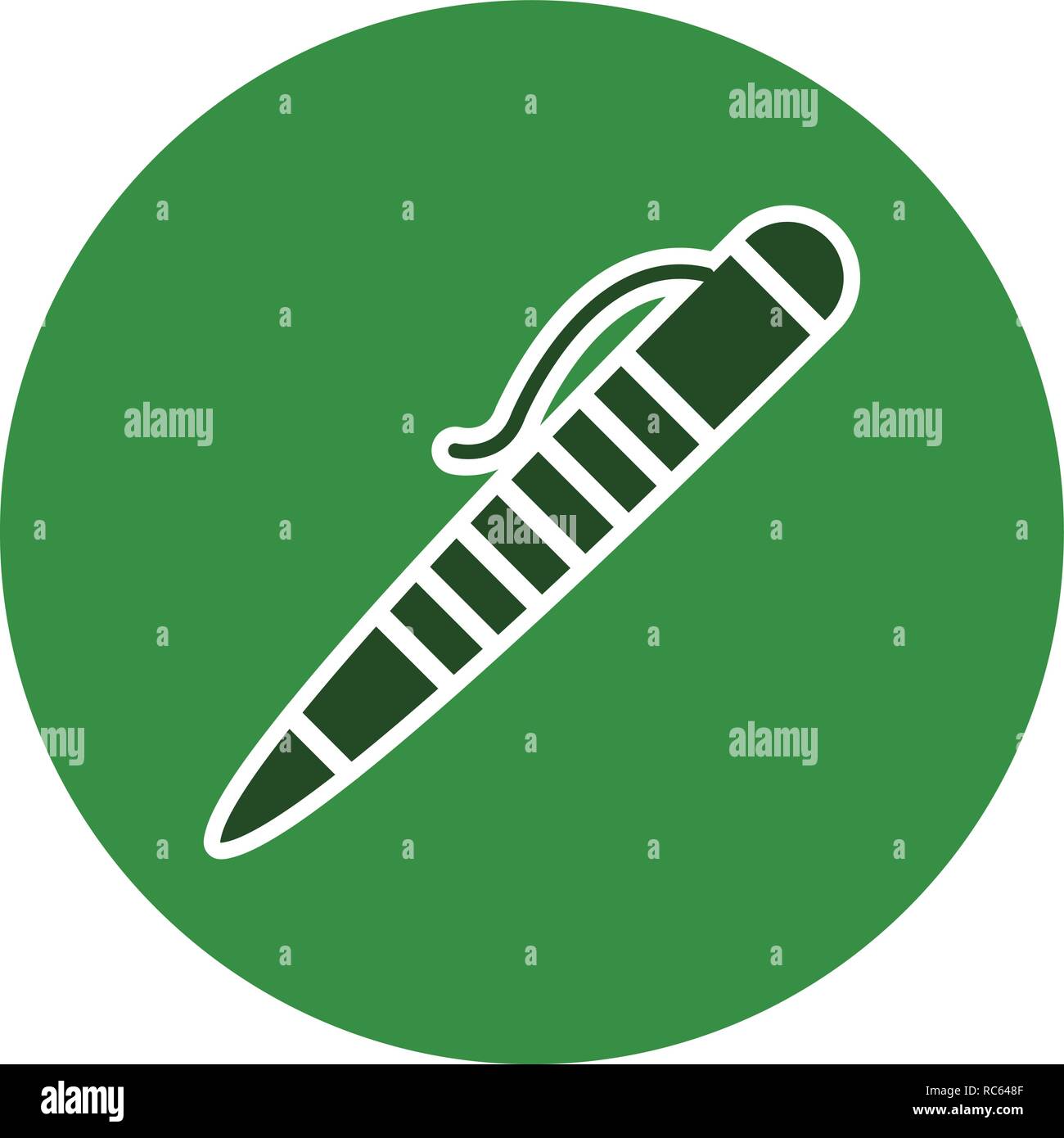 Vector Pen Icon Stock Vector