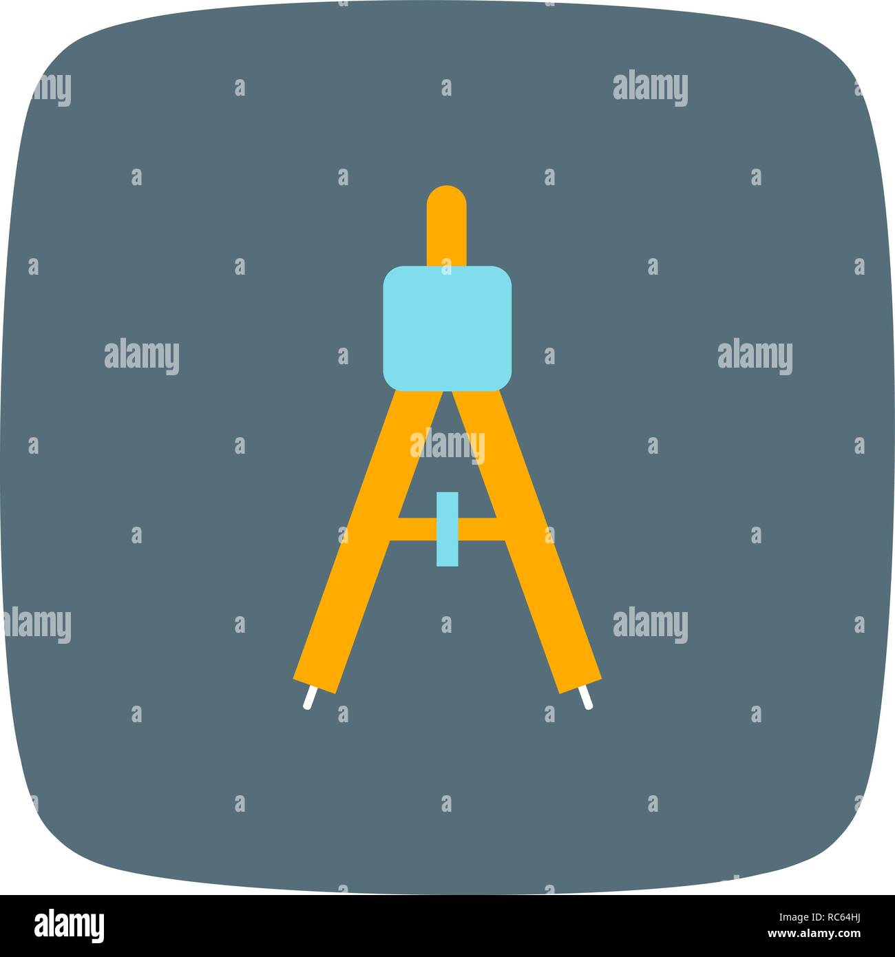 Vector Compass Icon Stock Vector Image & Art - Alamy