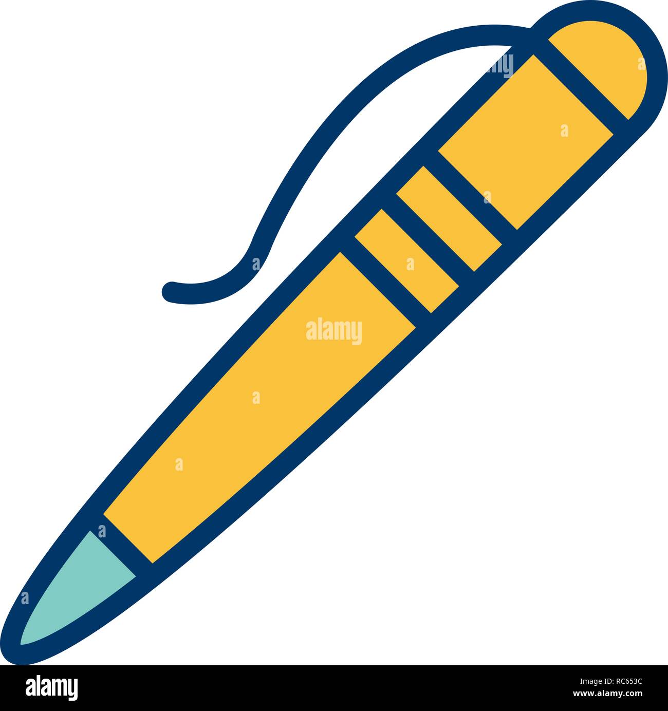 Vector Pen Icon Stock Vector Image & Art - Alamy