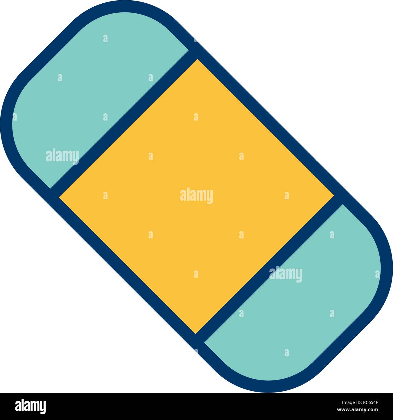Vector Eraser Icon Stock Vector