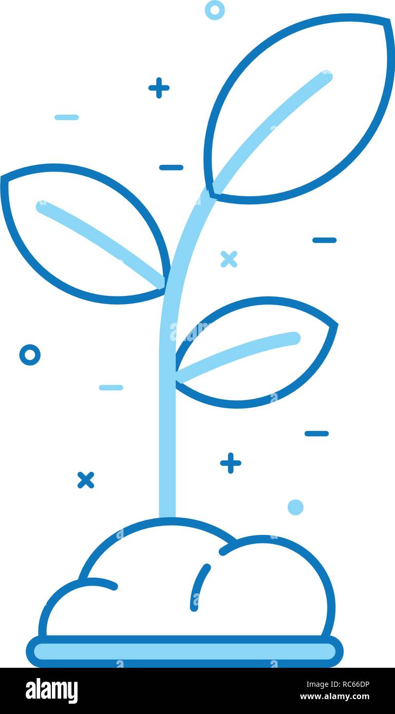 Spring Sprout Icon Stock Vector Image & Art - Alamy
