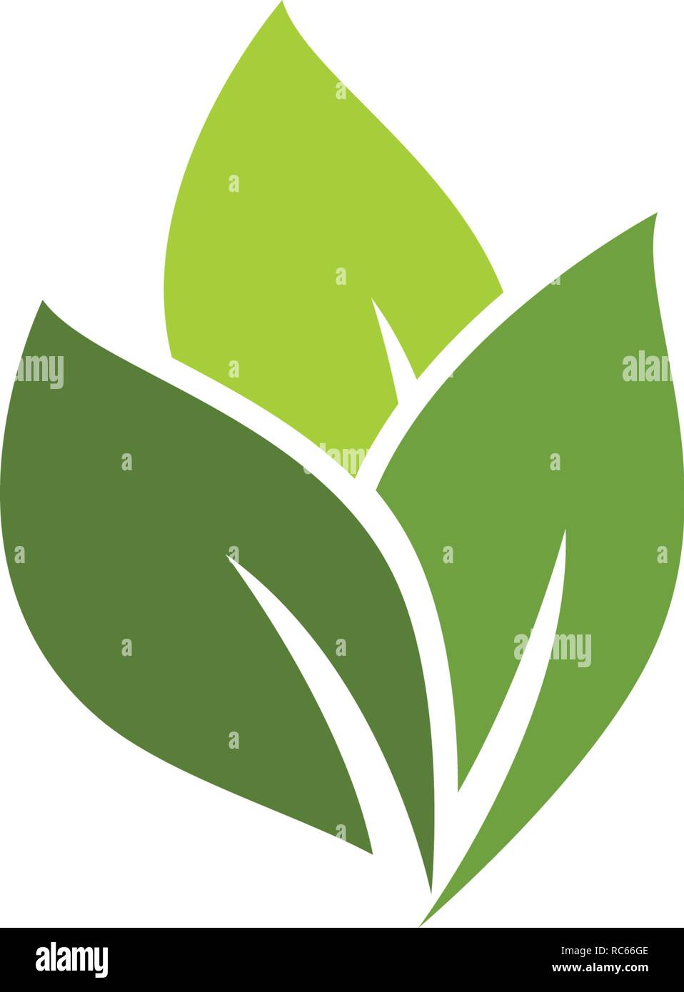 Logos of green Tree leaf ecology nature element vector Stock Vector ...