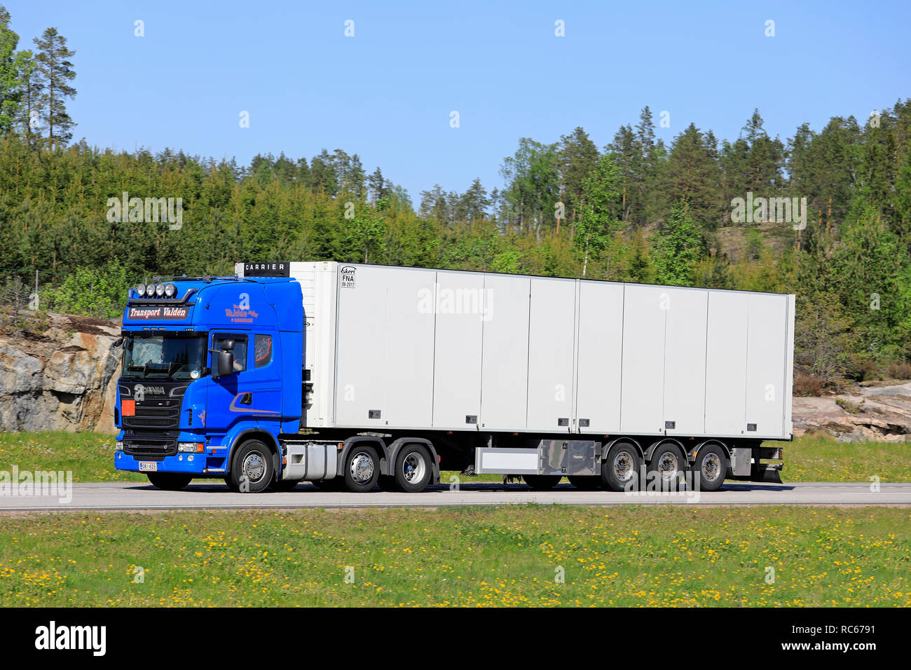 Semi Trailer Food Stock Photos Semi Trailer Food Stock