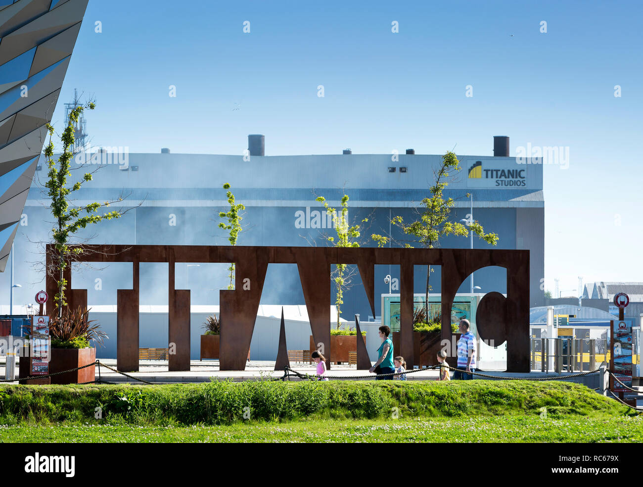 Titanic Studios and Titanic Belfast, Northern Ireland Stock Photo Alamy