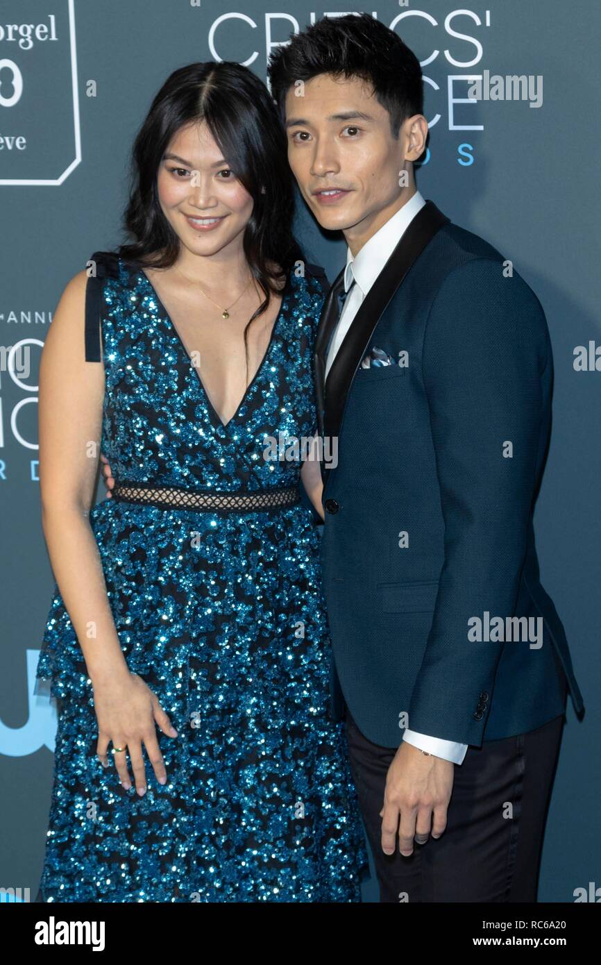 Santa Monica, California, USA. 13th Jan 2019. Dianne Doan and Manny