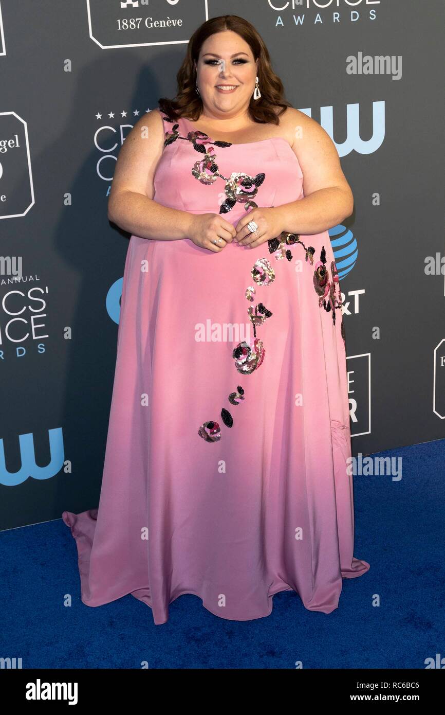 Chrissy Metz attends the 24th Annual Critics' Choice Awards at Barker