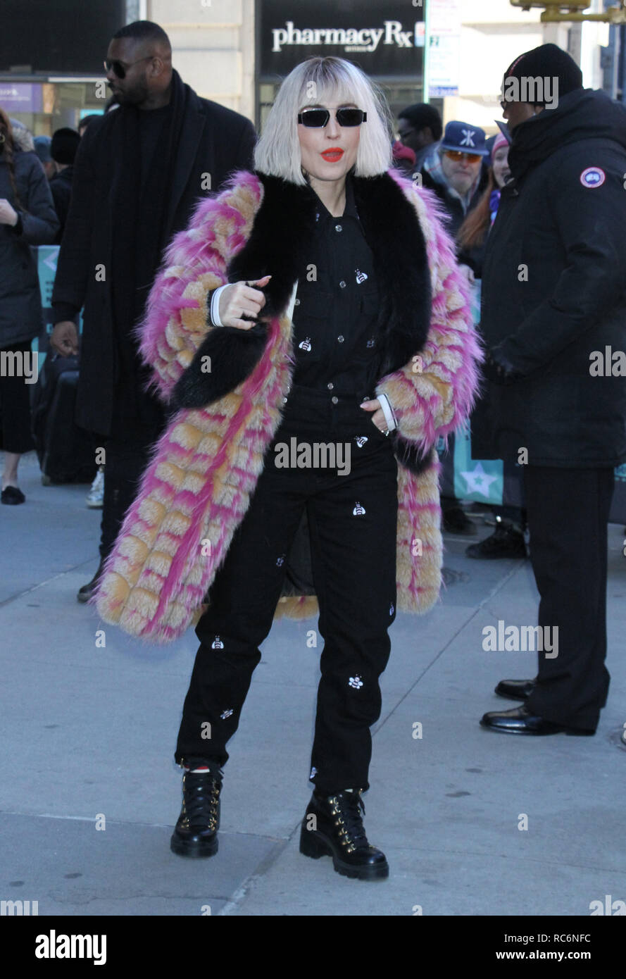 New York, NY, USA. 14th Jan, 2019. Noomi Rapace at Build Series in New