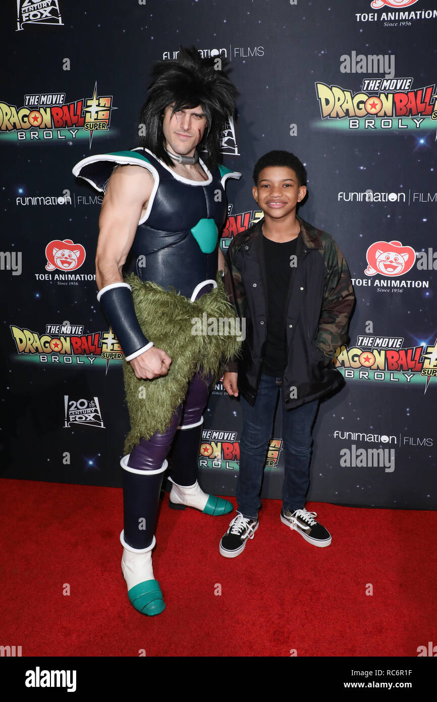 dragon ball super broly hollywood premiere