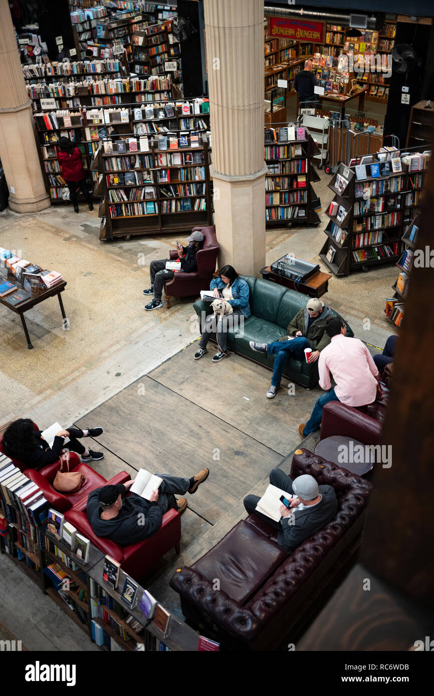 The Last Bookstore, is an independently owned bookstore in Los Angeles