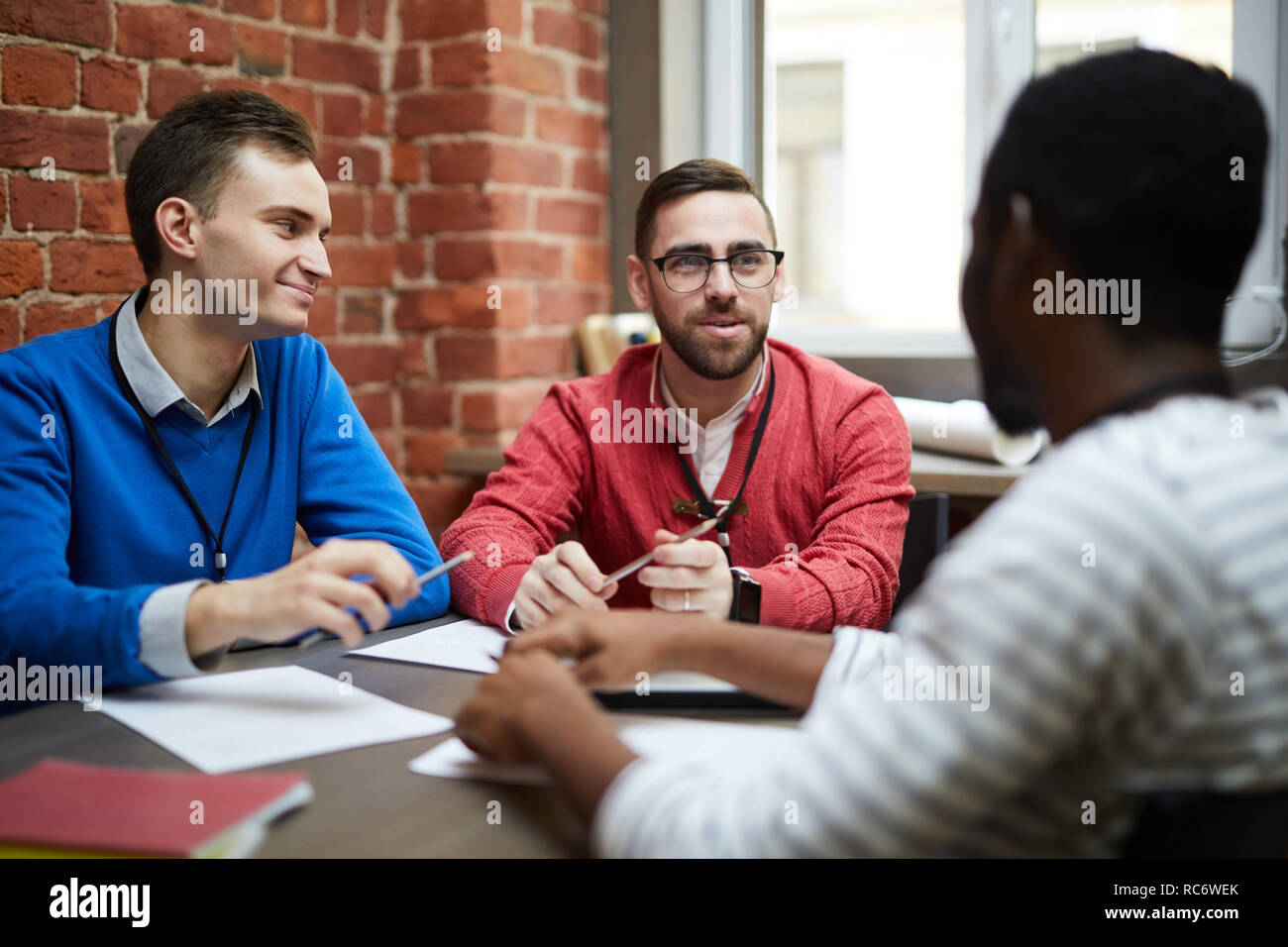 Start-up in office Stock Photo