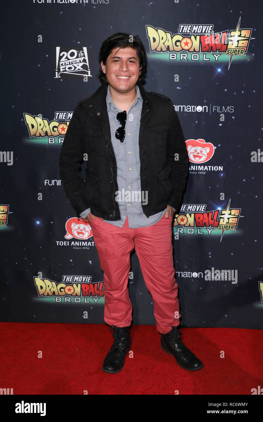 Funimation Films' 'Dragon Ball Super: Broly' Movie Premiere held at the TCL  Chinese Theatre in Los Angeles, California on December 13, 2018 Featuring:  Danny Castellanos Where: Los Angeles, California, United States When: