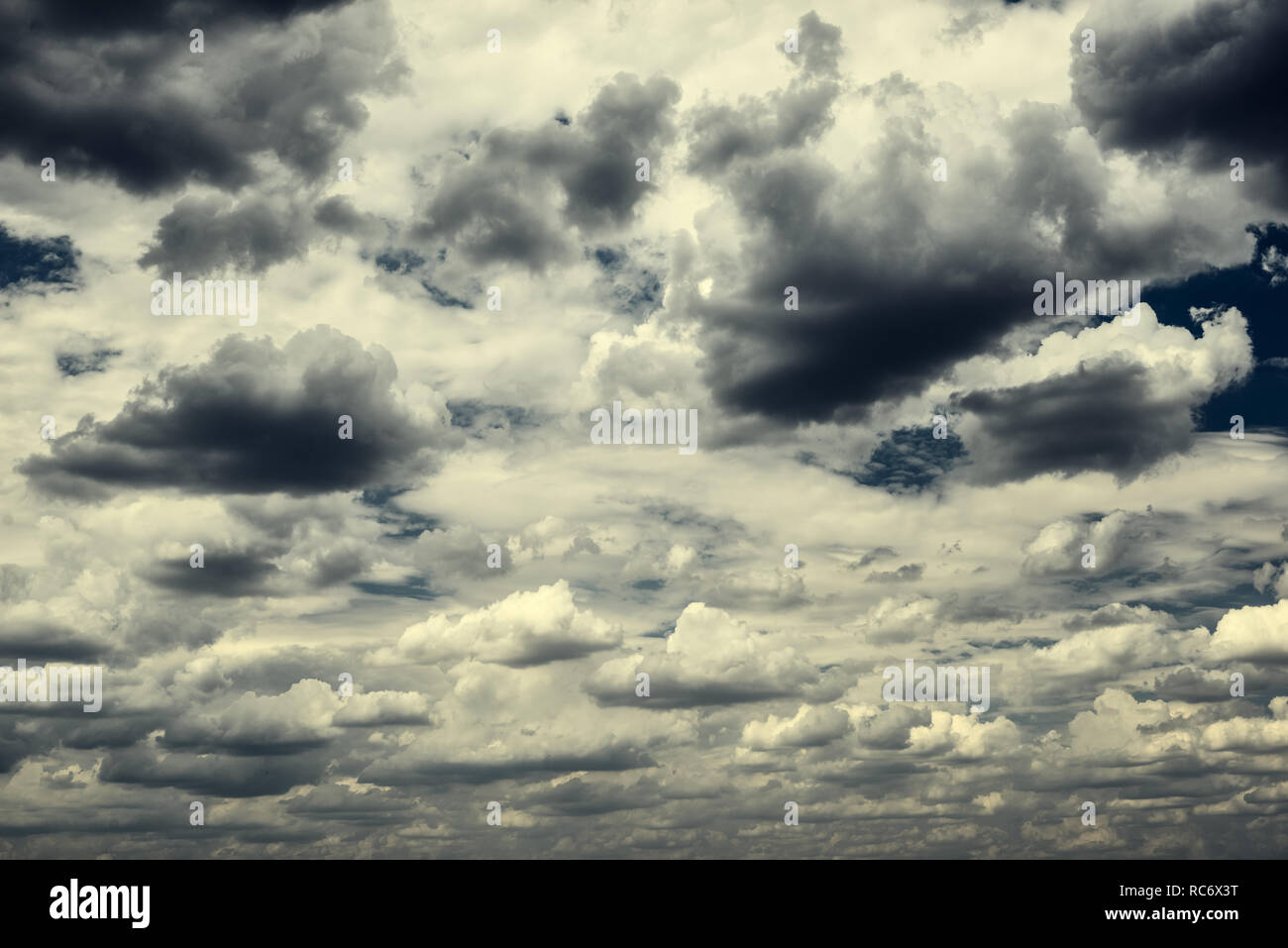 Dark stormy sky for background Stock Photo - Alamy