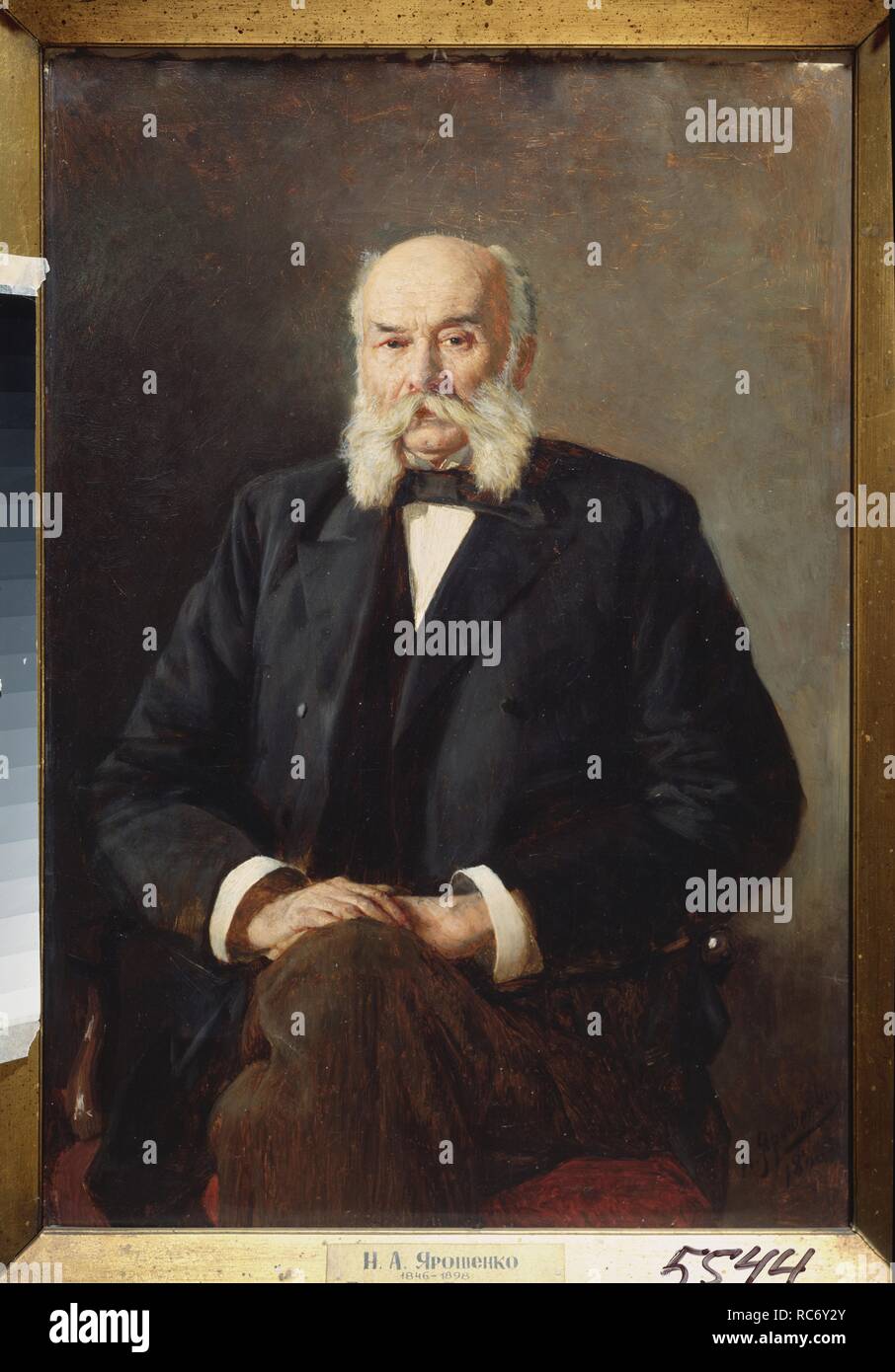 Portrait of the author Ivan Goncharov (1812-1891). Museum: Museum of ...