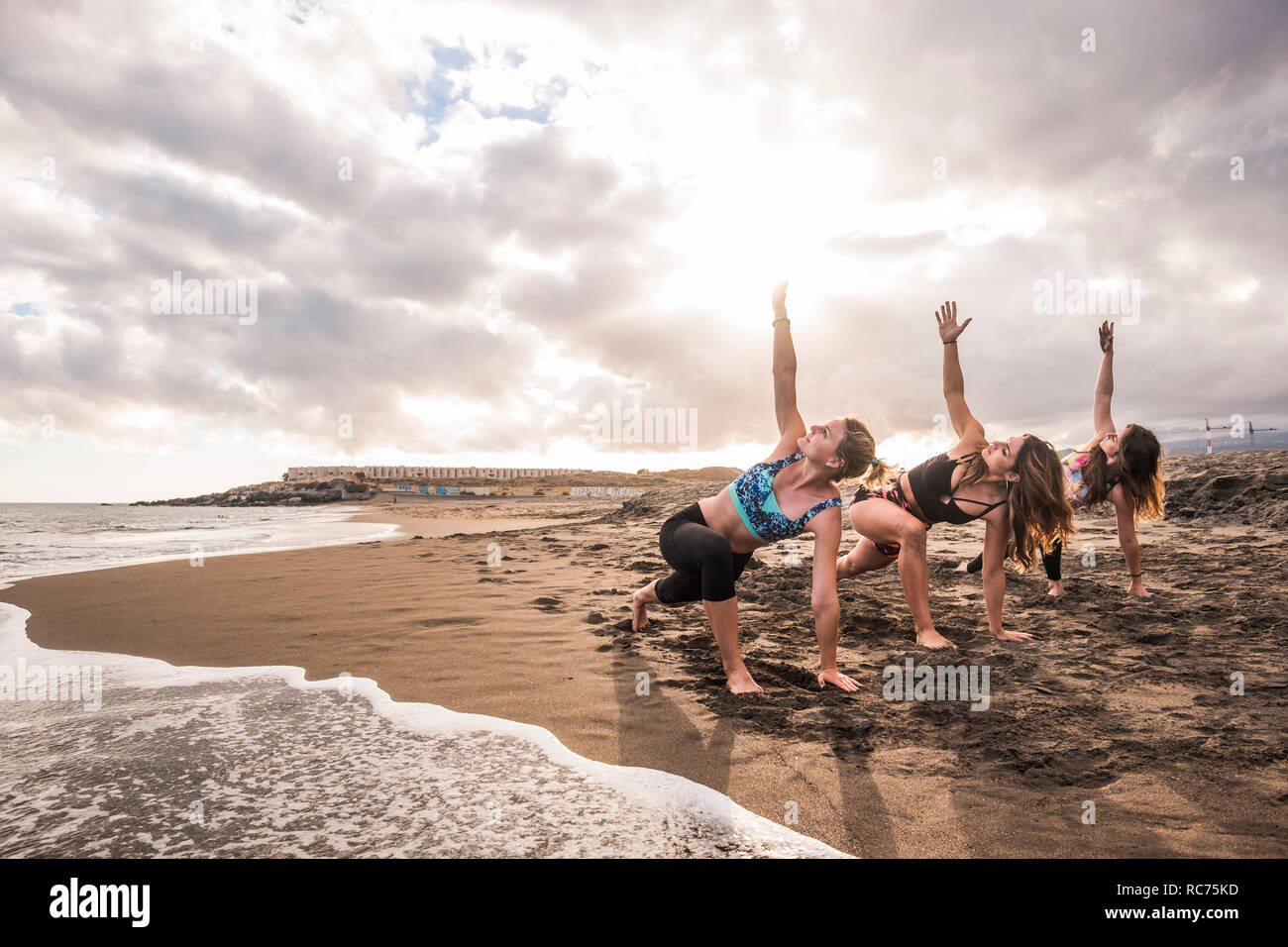 Three Beautiful Girls In Beach Hi Res Stock Photography And Images Page 5 Alamy