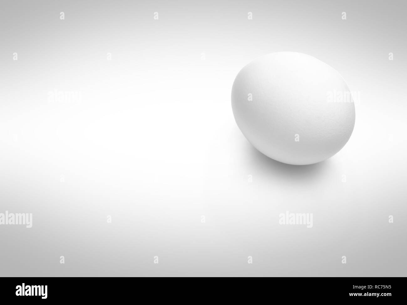 Chicken egg Black and White Stock Photos & Images - Alamy