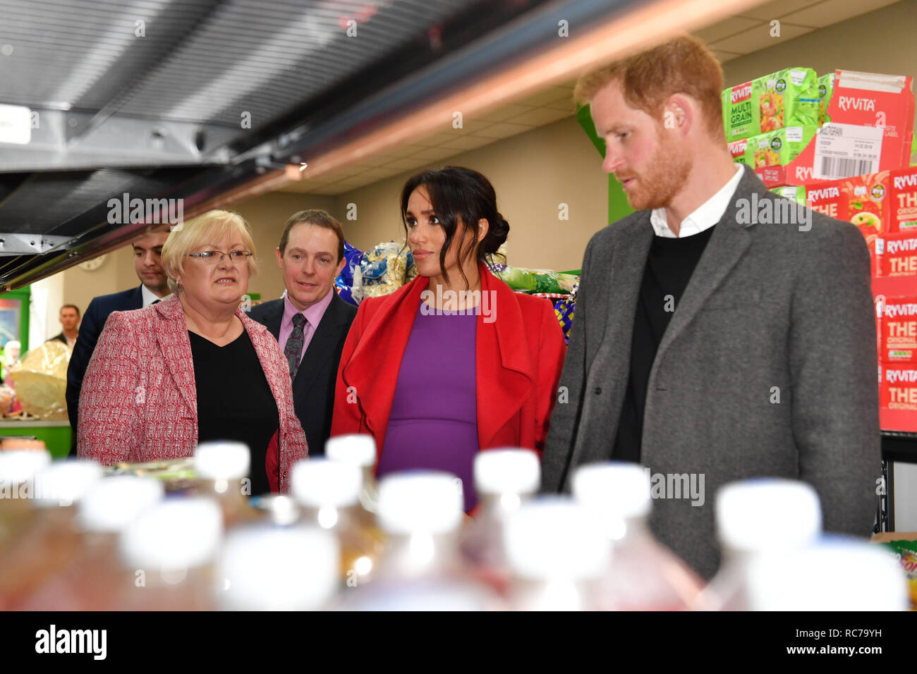 The Duke and Duchess of Sussex, officially open Number 7, a 'Feeding