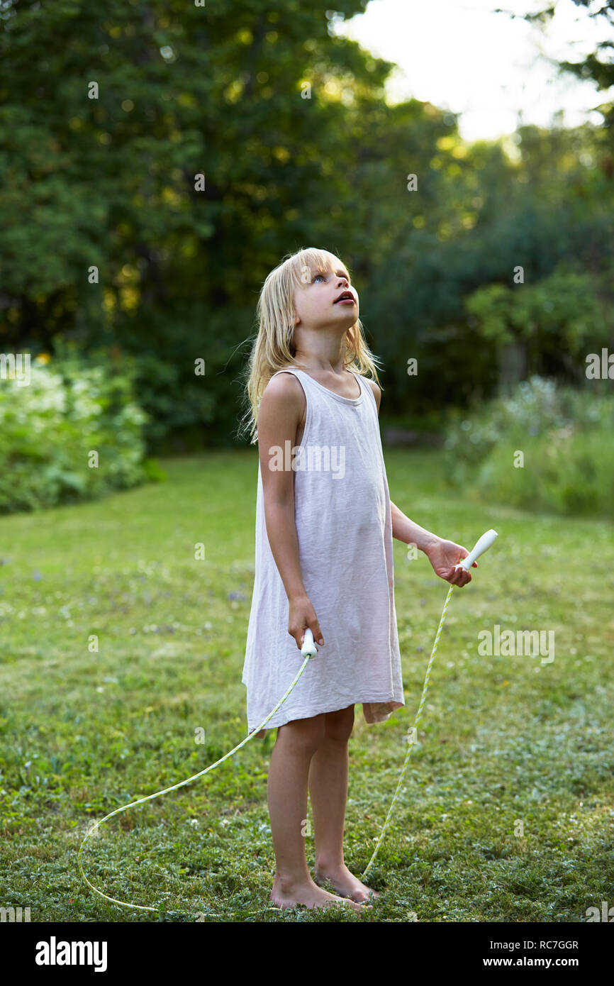 Girl jump rope hires stock photography and images Alamy