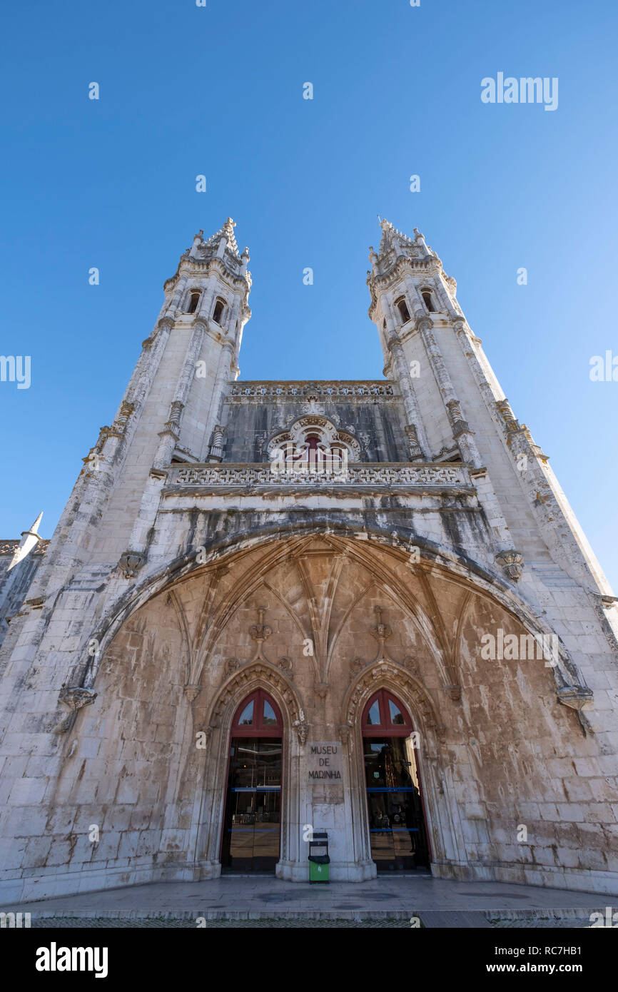 Museum de Marinha - the Maritime Museum - in Lisbon, Portugal, Europe Stock Photo