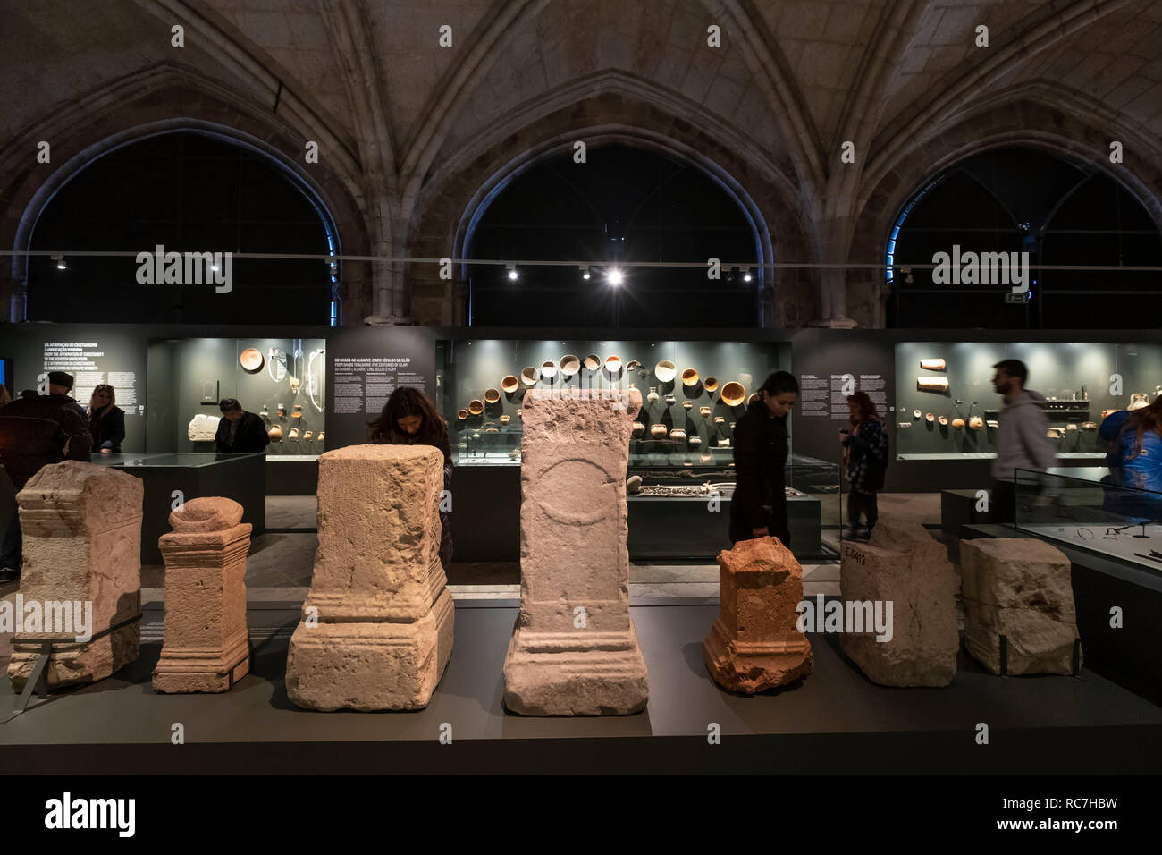 National Archaeology Museum in Lisbon, Portugal, Europe Stock Photo