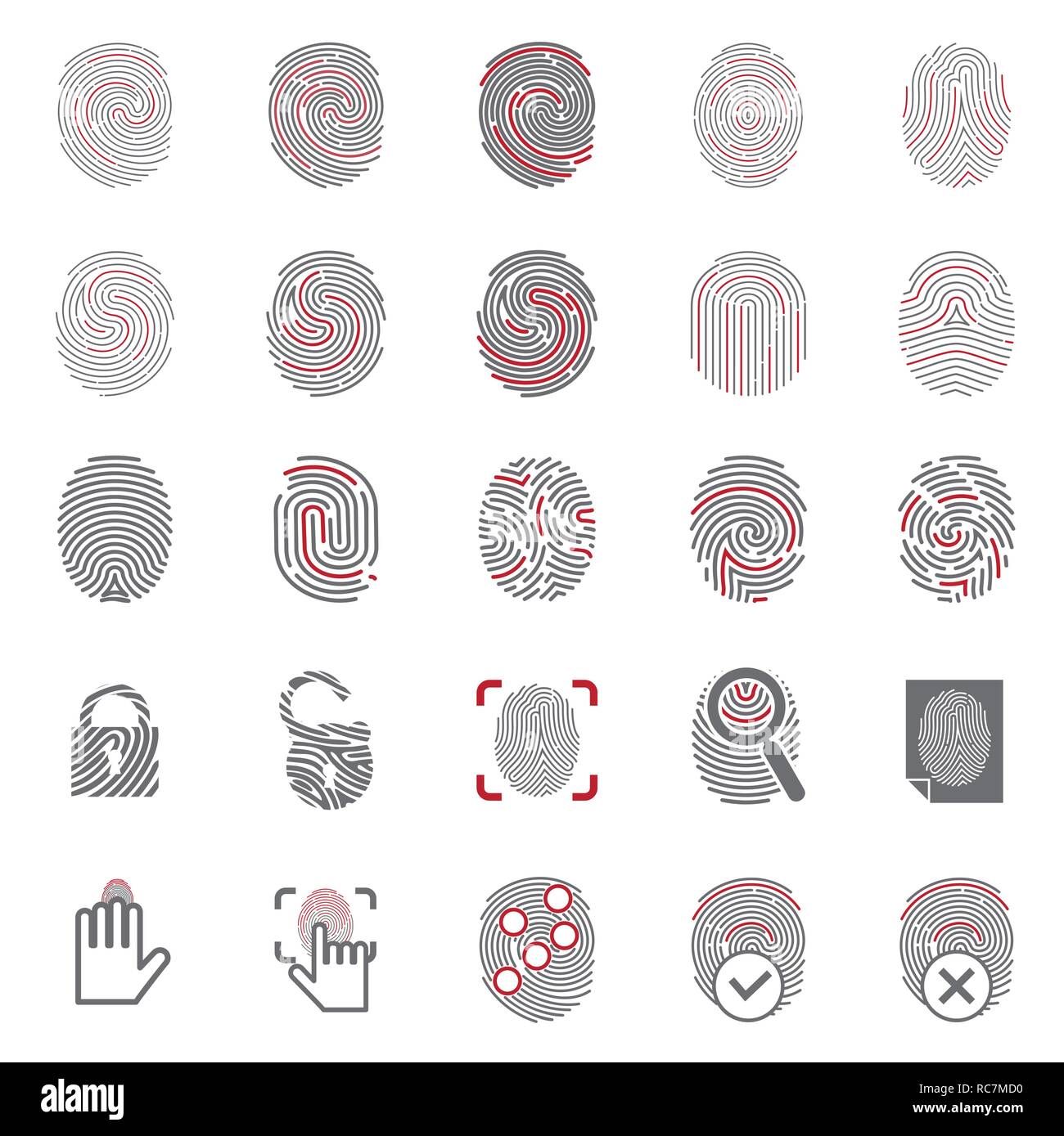 Printable Fake Finger Print Id