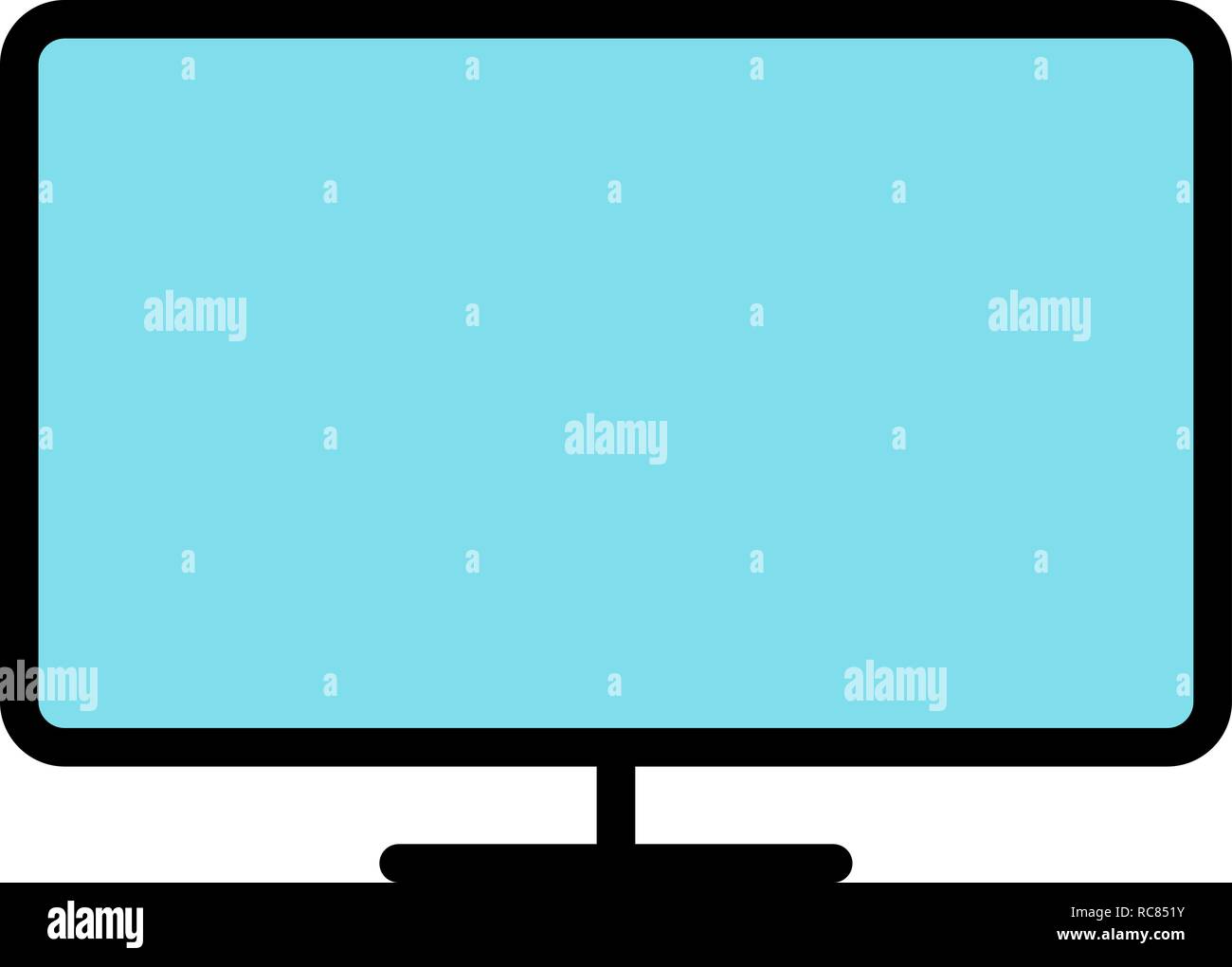 Vector LCD Icon Stock Vector Image & Art - Alamy