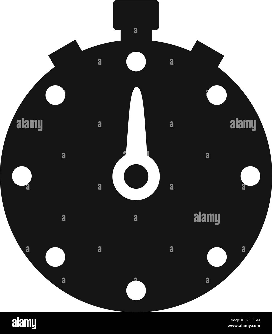 Vector Stopwatch Icon Stock Vector Image & Art - Alamy