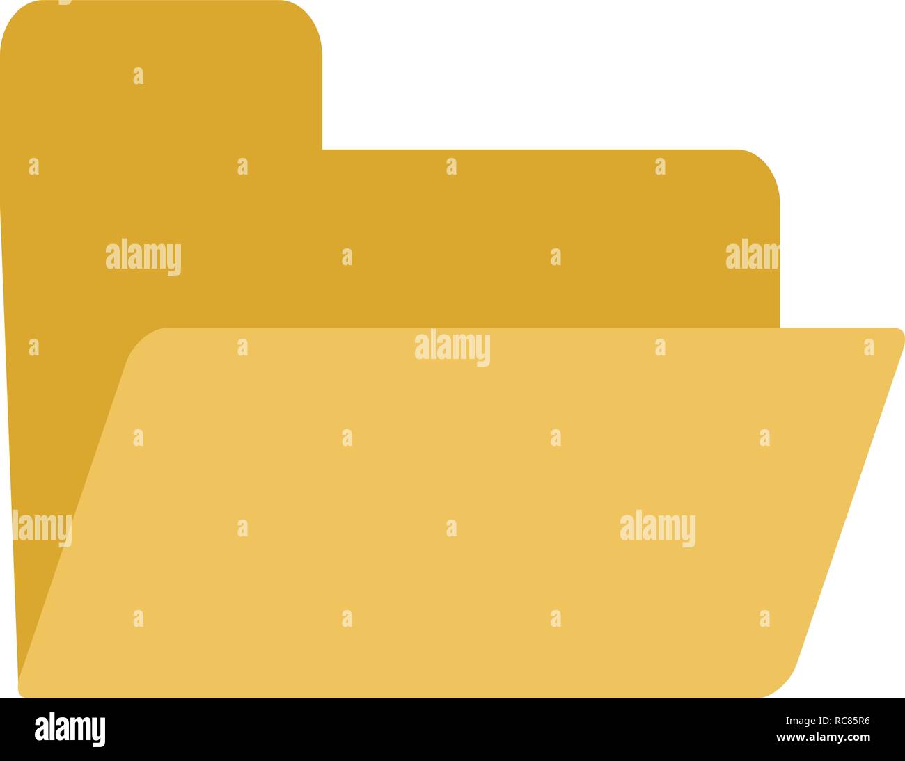 Vector Folder Icon Stock Vector Image & Art - Alamy