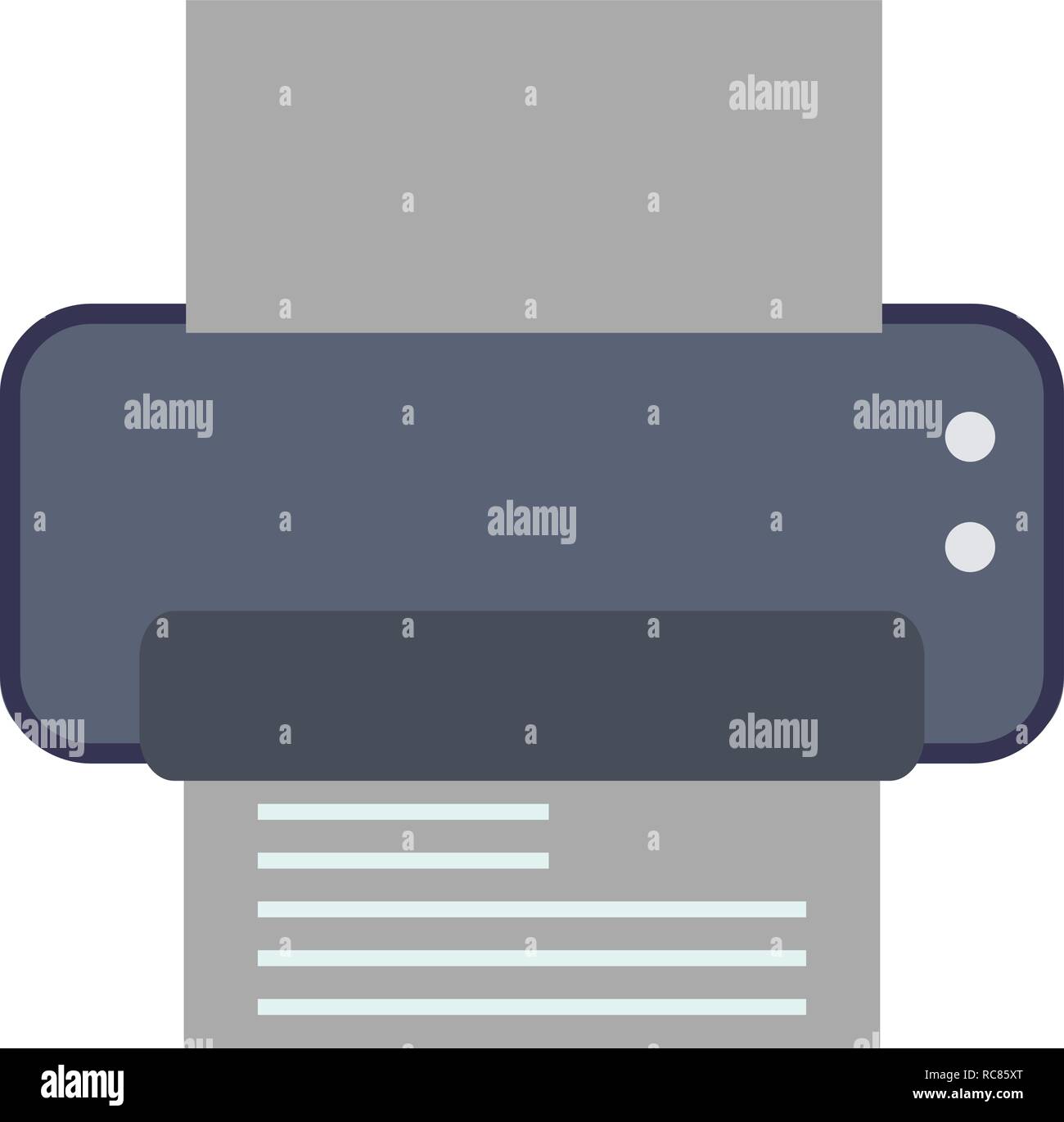 Vector Print Icon Stock Vector Image & Art - Alamy