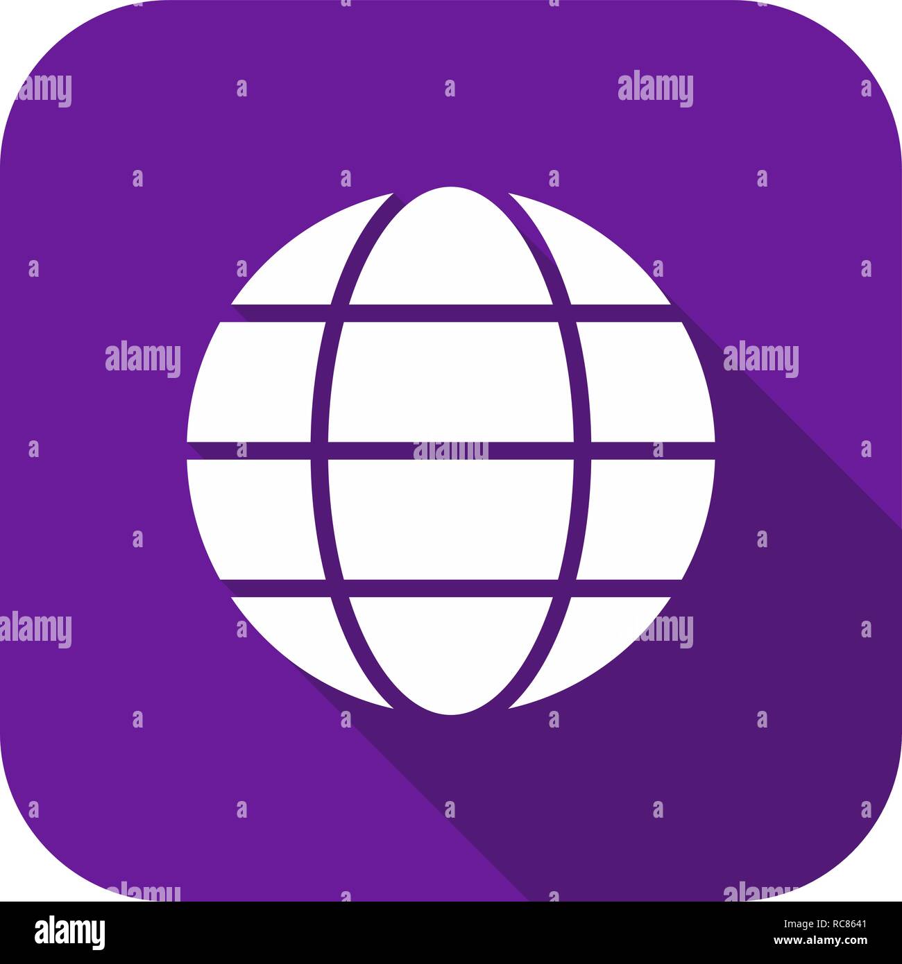 Vector Globe Icon Stock Vector Image & Art - Alamy