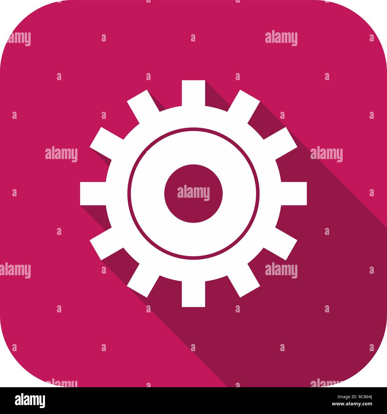 Vector Settings Icon Stock Vector Image & Art - Alamy
