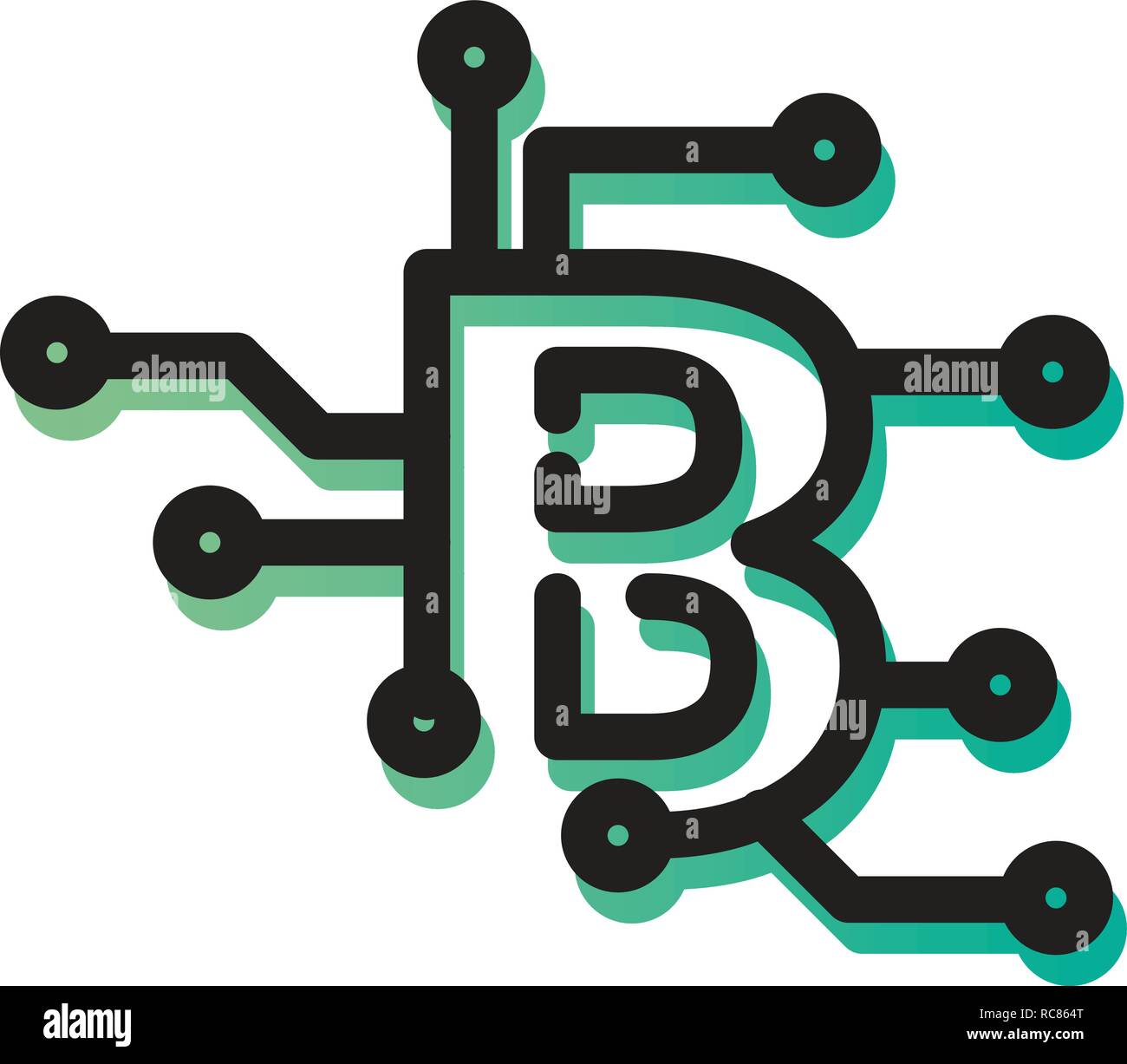 Eps 10 blockchain technology Stock Vector Images - Alamy