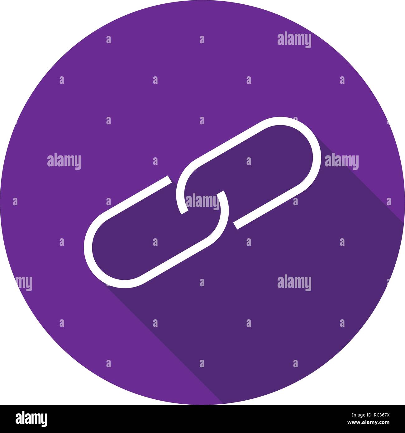 Vector Link Icon Stock Vector