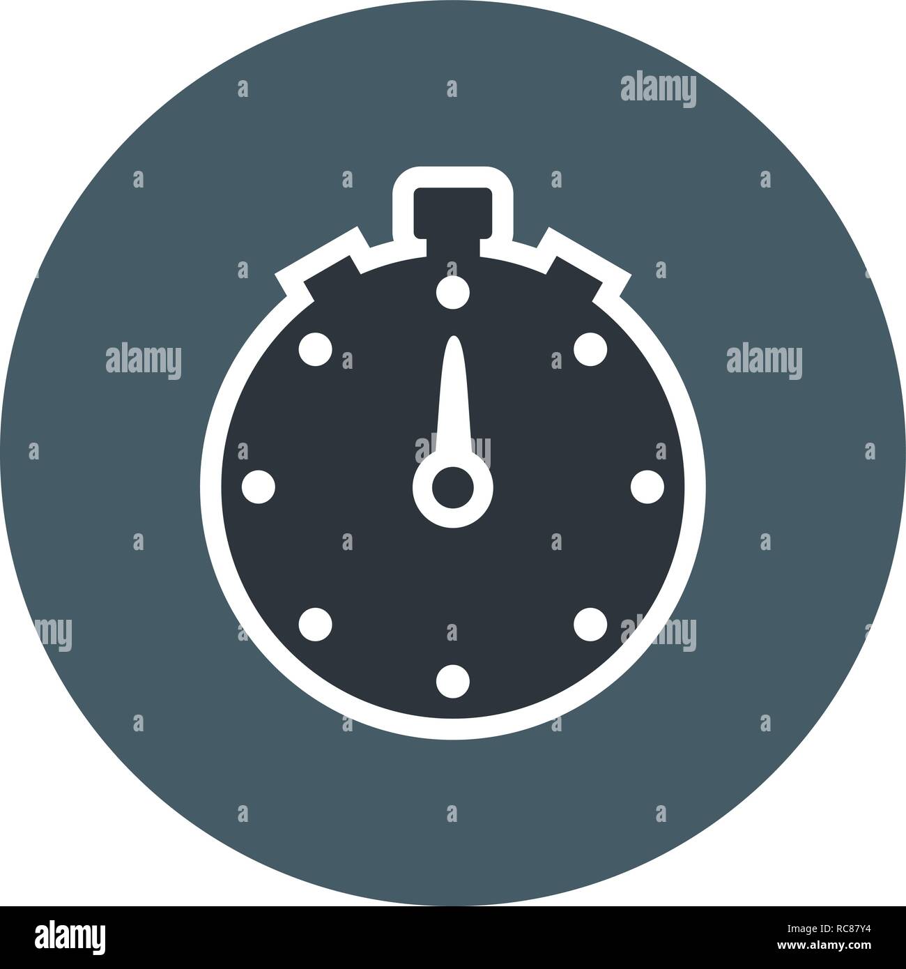 Vector Stopwatch Icon Stock Vector Image & Art - Alamy
