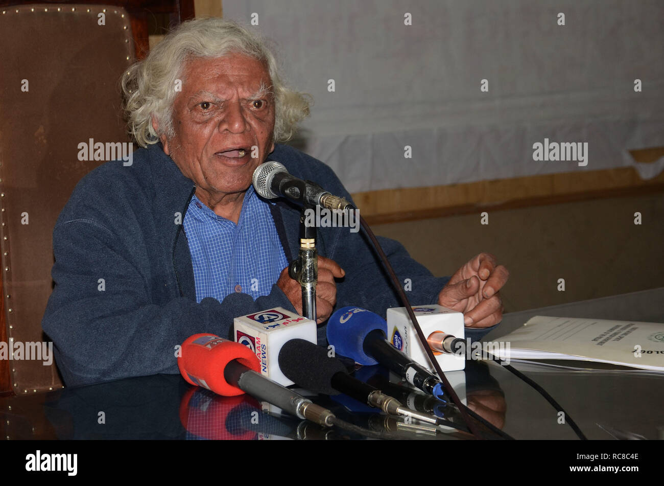 Lahore, Pakistan. 14th Jan, 2019. Pakistan Internationally renowned