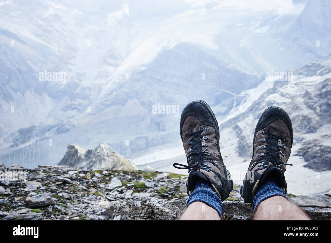 Mont Cervin, Matterhorn, Valais, Switzerland Stock Photo