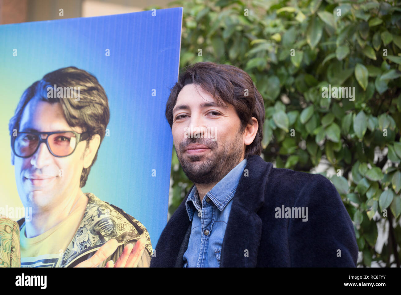 Roma, Italy. 14th Jan, 2019. Herbert Ballerina Photocall of the Italian film "L'Agenzia dei Bugiardi" Credit: Matteo Nardone/Pacific Press/Alamy Live News Stock Photo